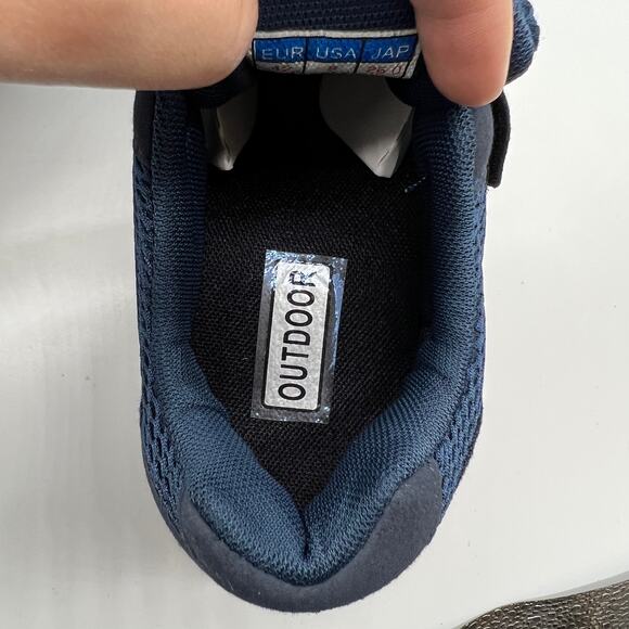 Womens Shoes Flat Slip On Closed Toe Snecker Blue Navy Size 8US - Picture 9 of 10